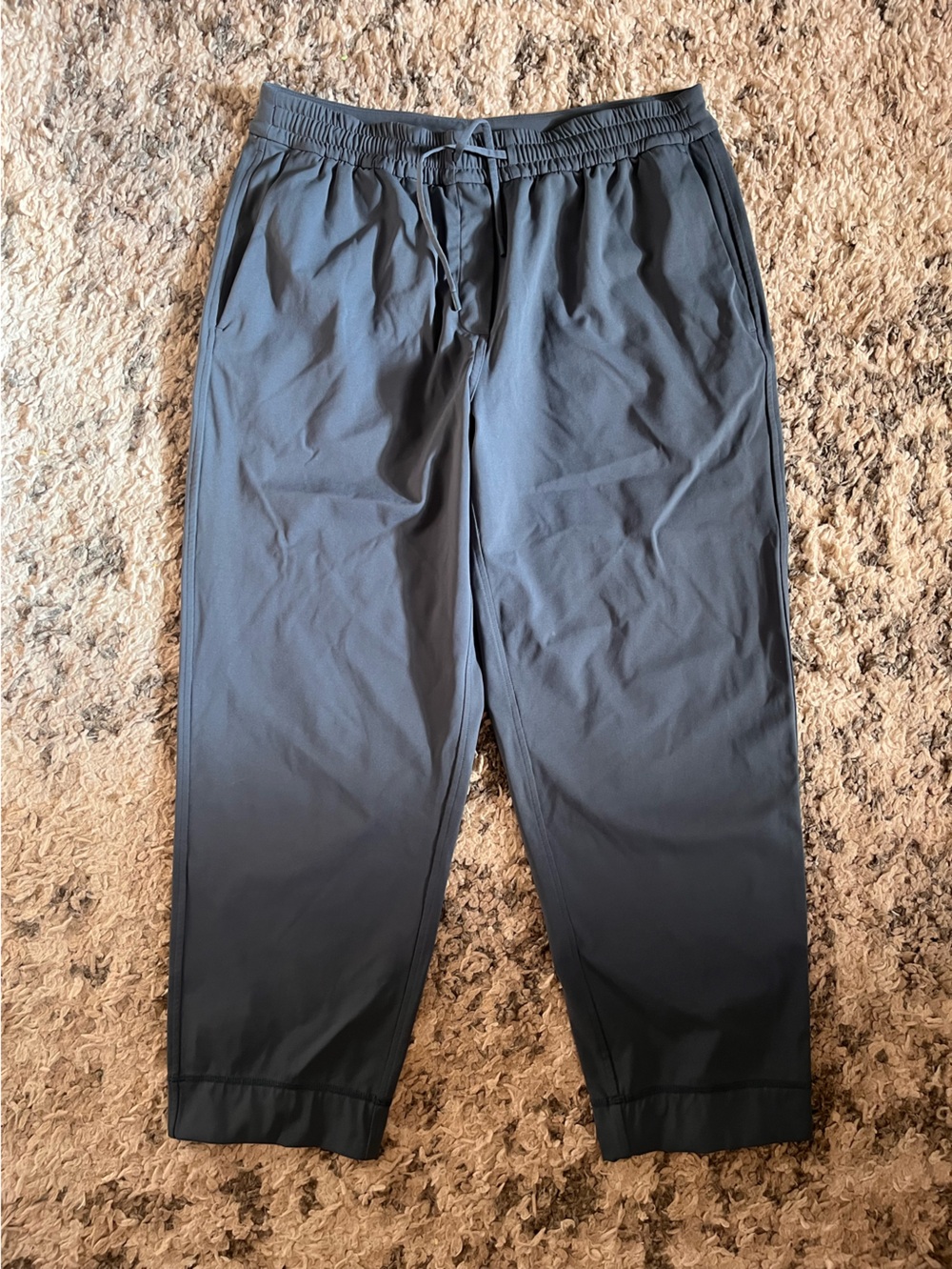 lululemon athletica Women's cropped  Jogger pants  - Charcoal Gray